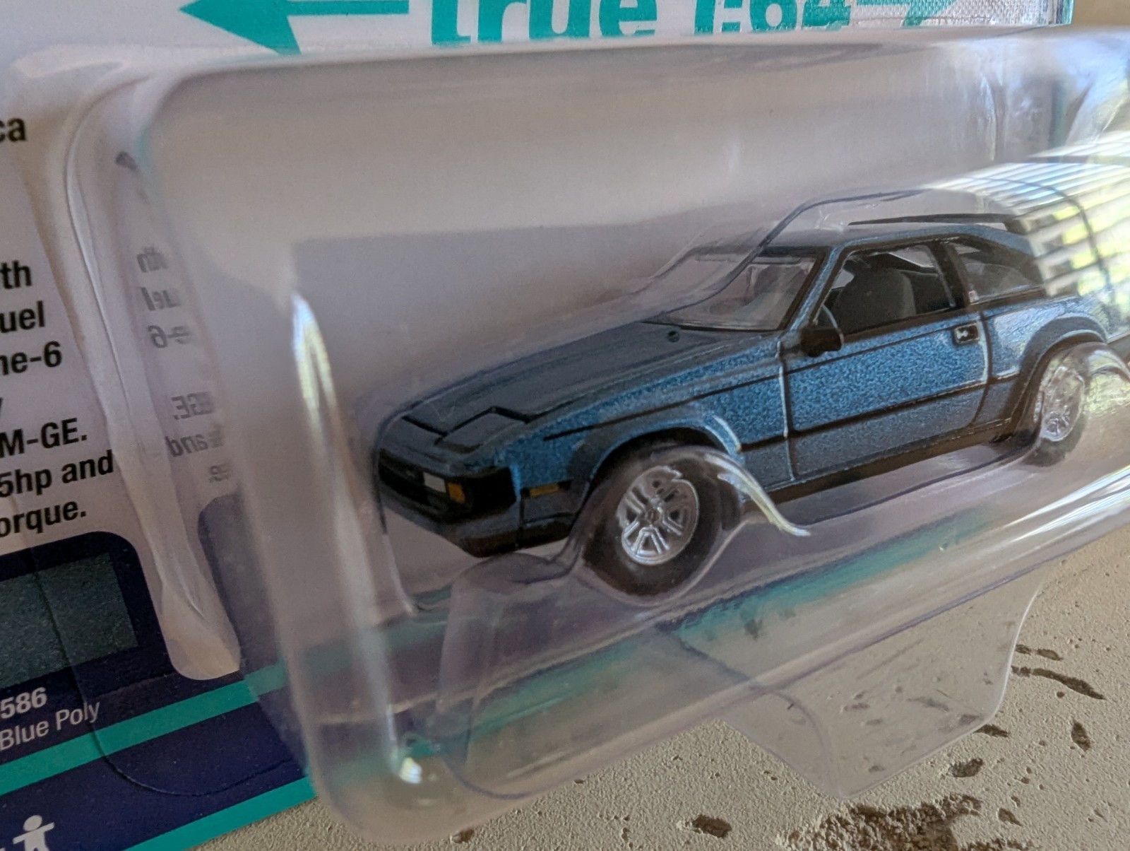 Auto World 1/64 2023 Import Legends 1982 Toyota Celica Supra Light Blue Poly MOC