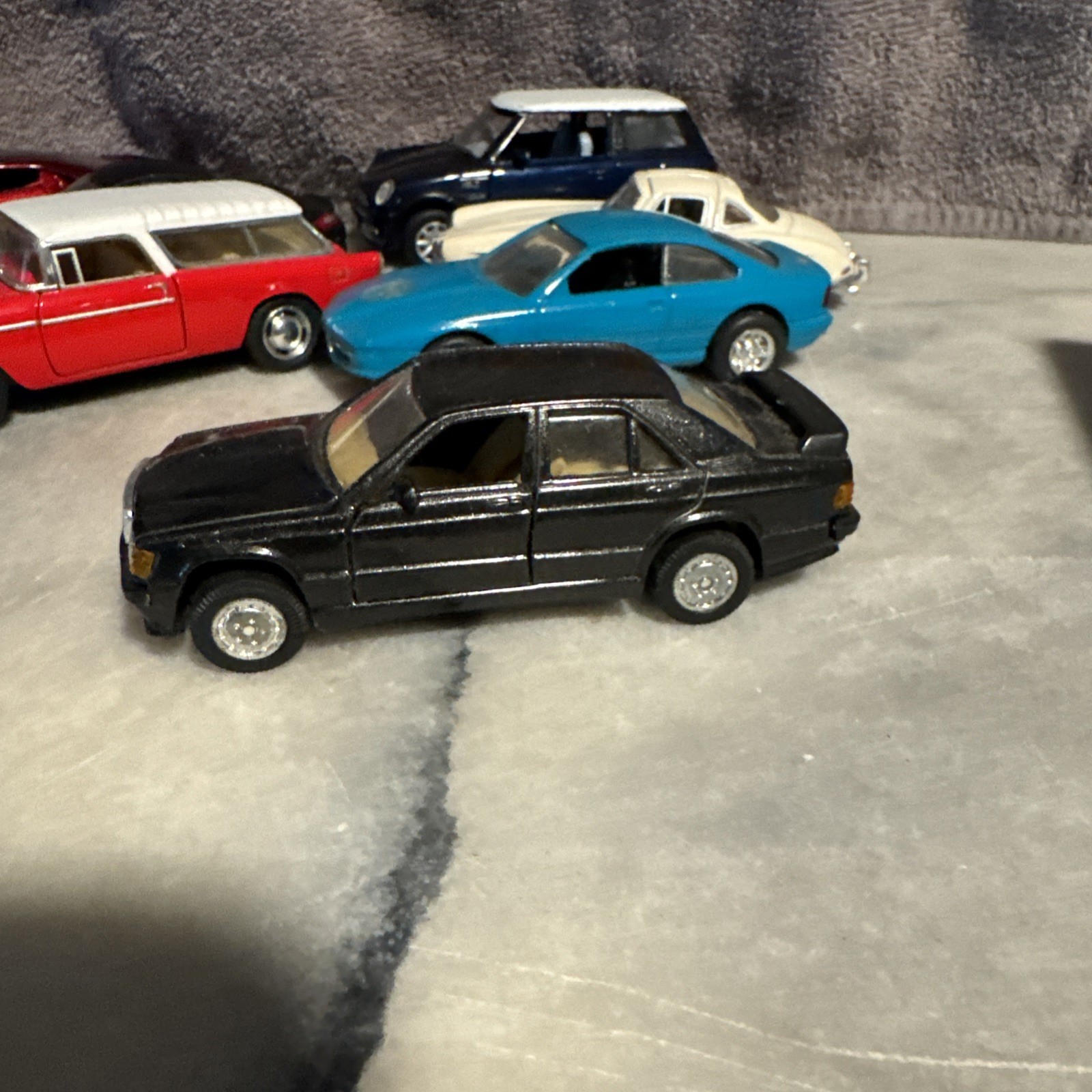 Lot Of Used Mixed Brand Toy Cars KINSMART ,and other Diecast 13 Total.