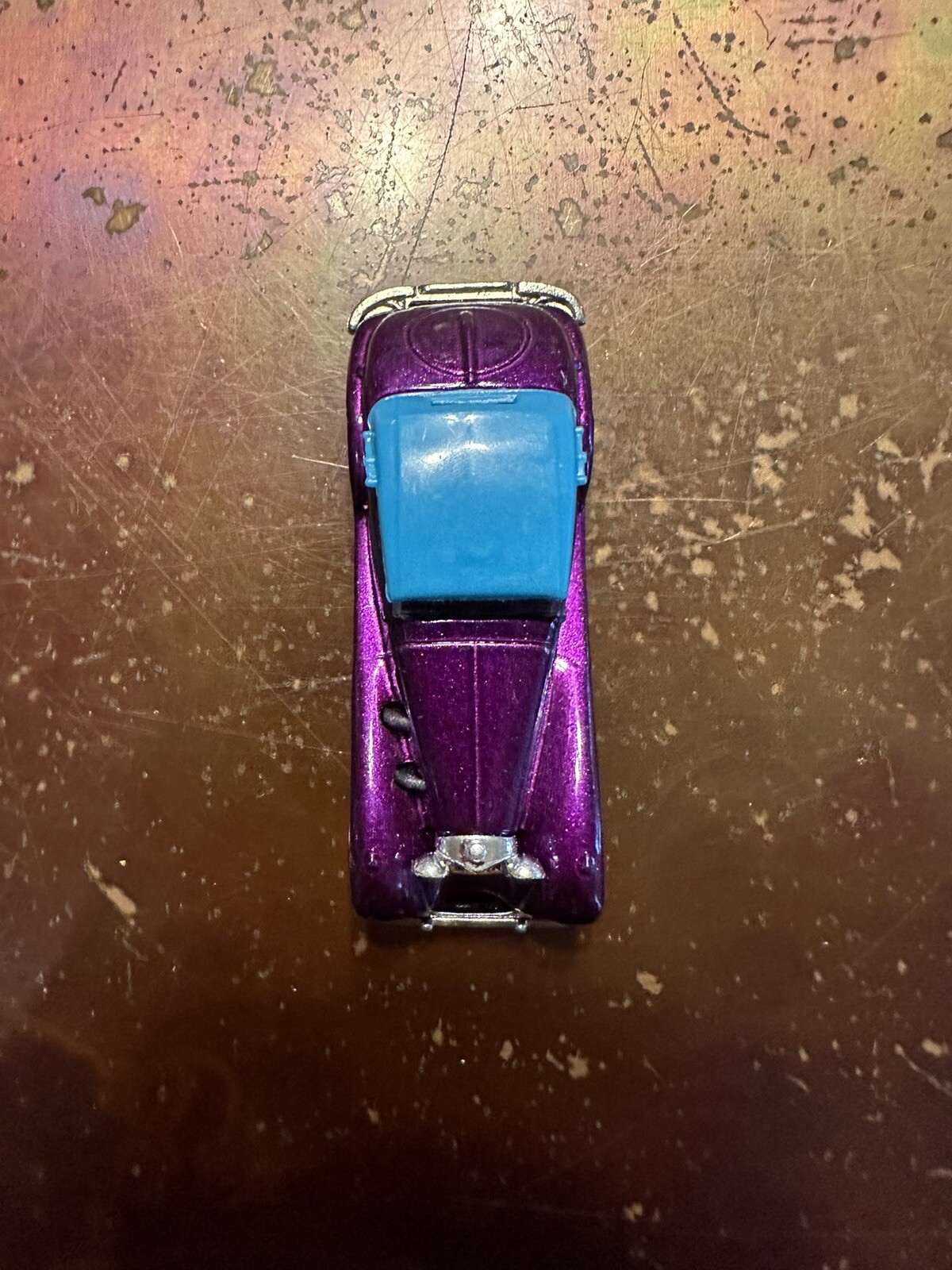 Vintage 1998 Hot Wheels Mainline #788 Mercedes 540K Metalflake Purple