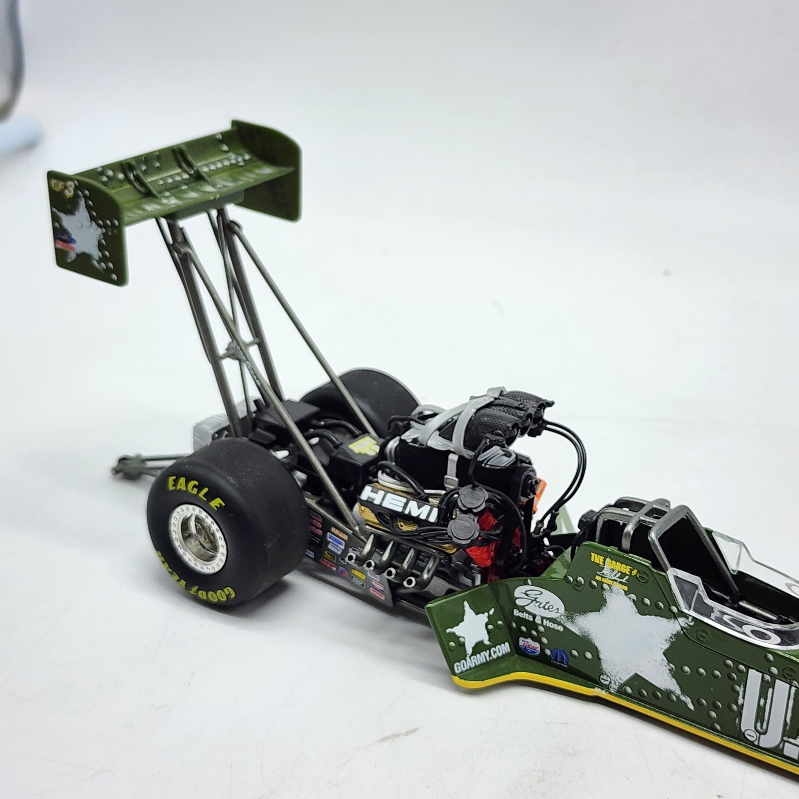 44D Racing Champions 1:24 Tony Schumacher U.S. Army Matco 2004 NHRA Dragster