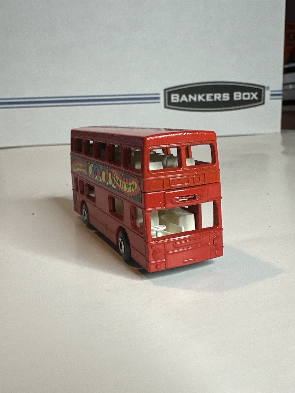 Matchbox Lesney Superfast No.17 “Swinging London 1972 The Londoner Black Bottom