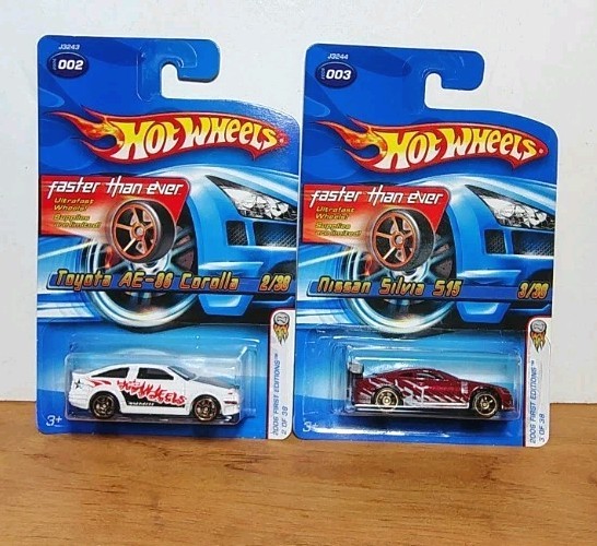 HOT WHEELS 2006 FIRST EDITIONS FASTER THAN EVER SERIES LOT OF 6 DIE CAST CARS