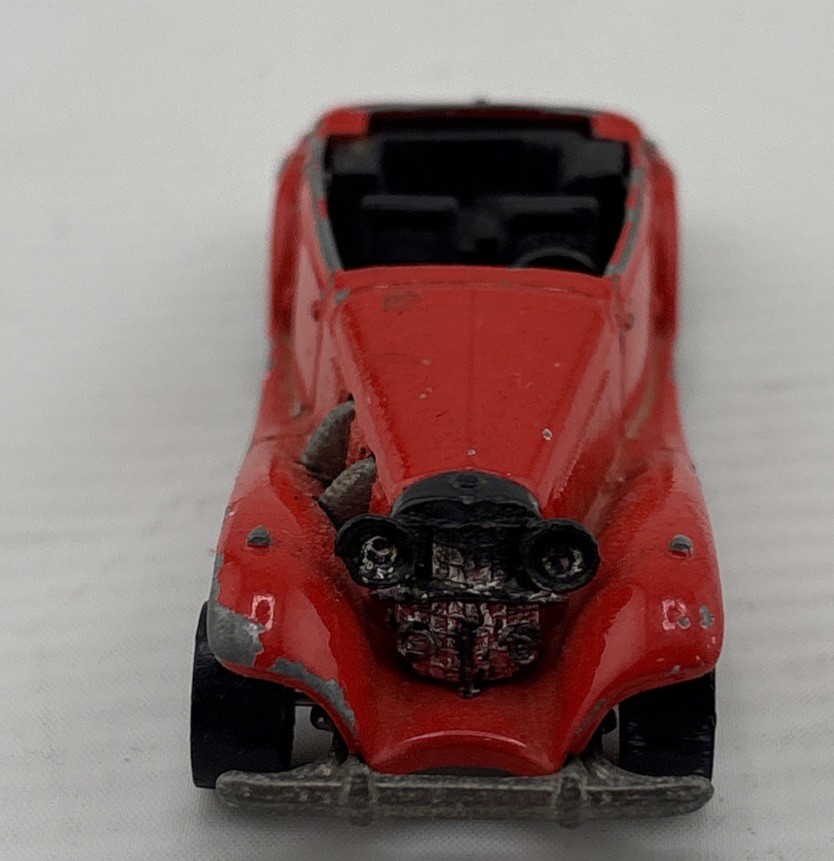 Mattel Hot Wheels 1982 Mercedes 540K Diecast Car Red H2.