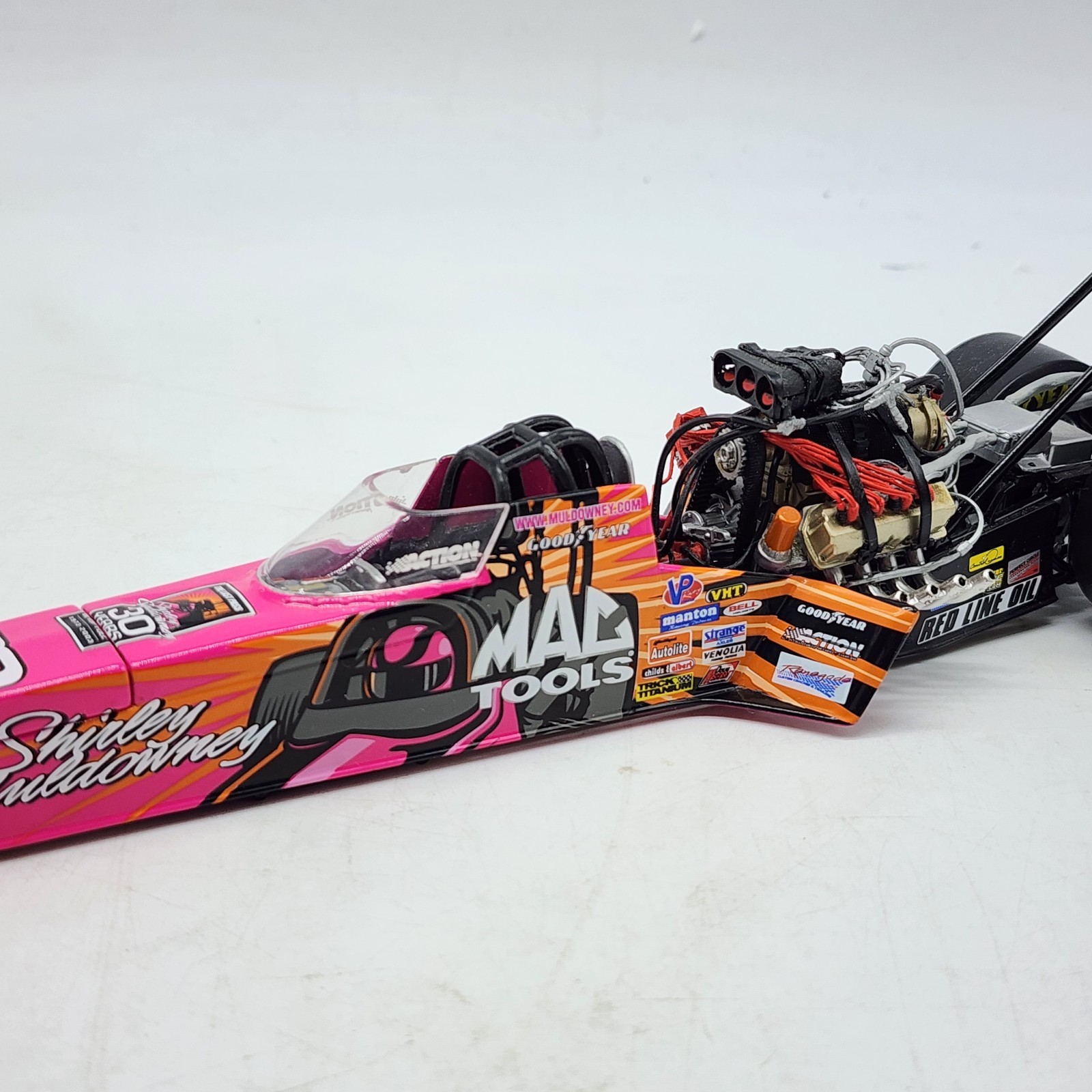 63D SHIRLEY MULDOWNEY Mac Tools/The Last Pass 2003 Top Fuel Dragster 1/24 W Box