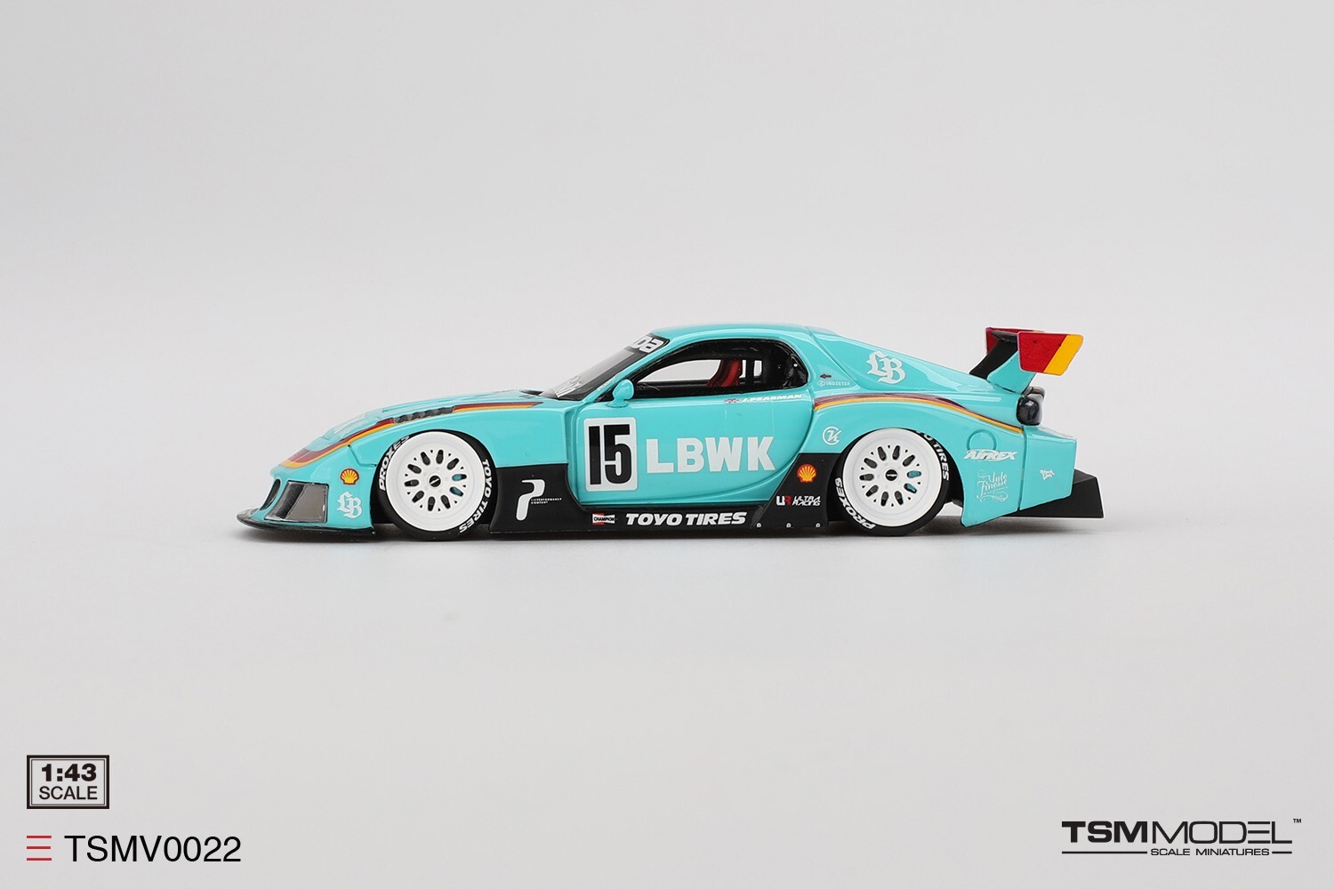TSM-Model 1:43 MAZDA RX-7 LB-Super Silhouette Liberty Walk Europe