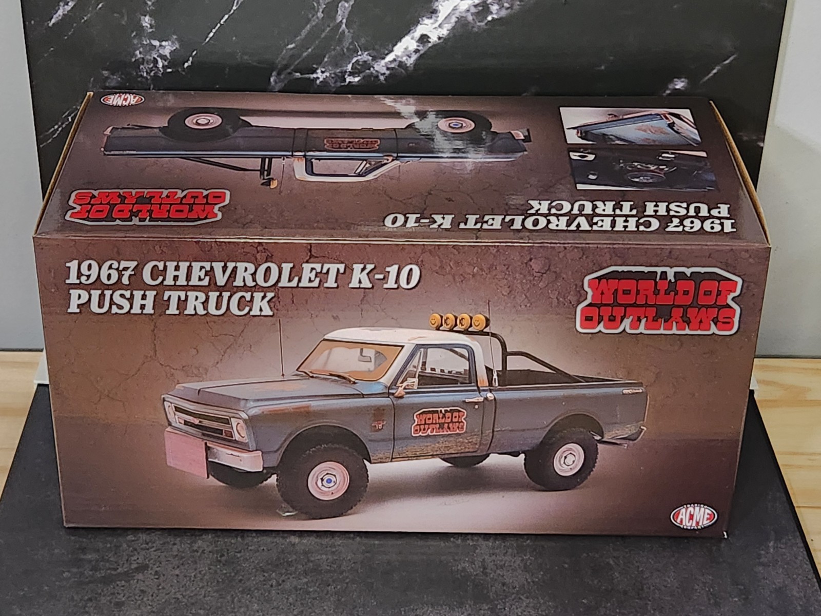 1/18 ACME 1967 Chevy K-10 Push Truck Pick Up Truck-A1807223