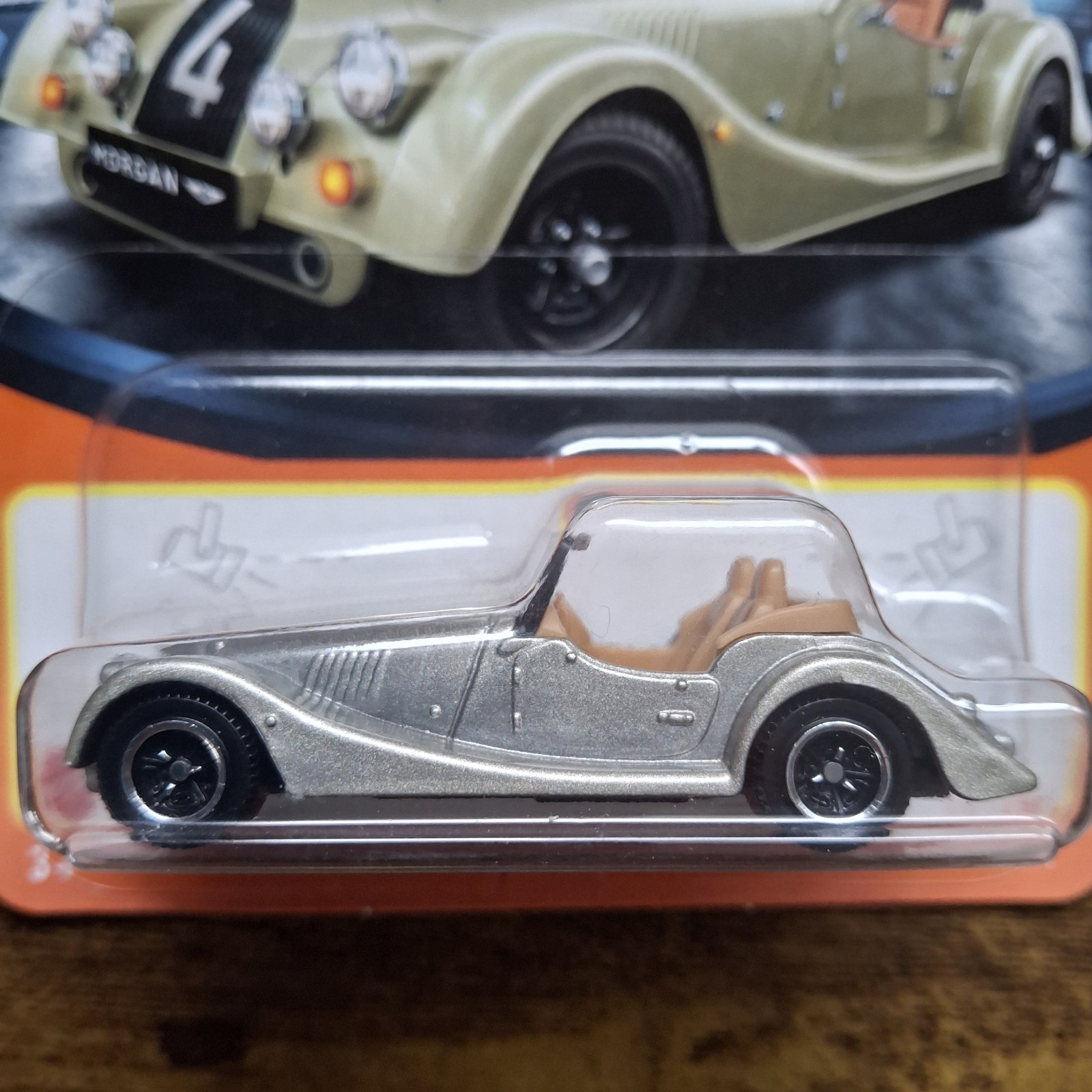 Matchbox Superfast Morgan Plus Four 1:64 Diecast Silver 2024 Unopened