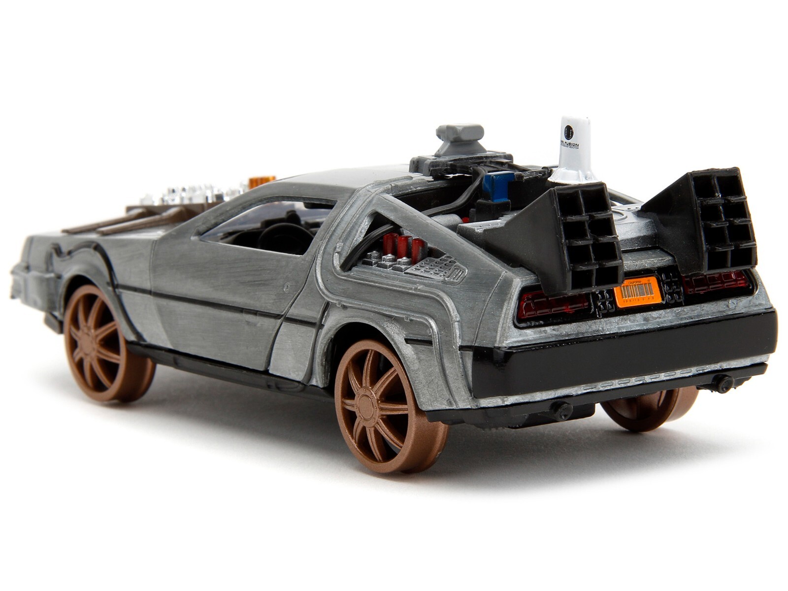 DELOREAN DMC TIME MACHINE TRAIN VER. “BACK TO THE FUTURE 3” 1/32 BY JADA 34786