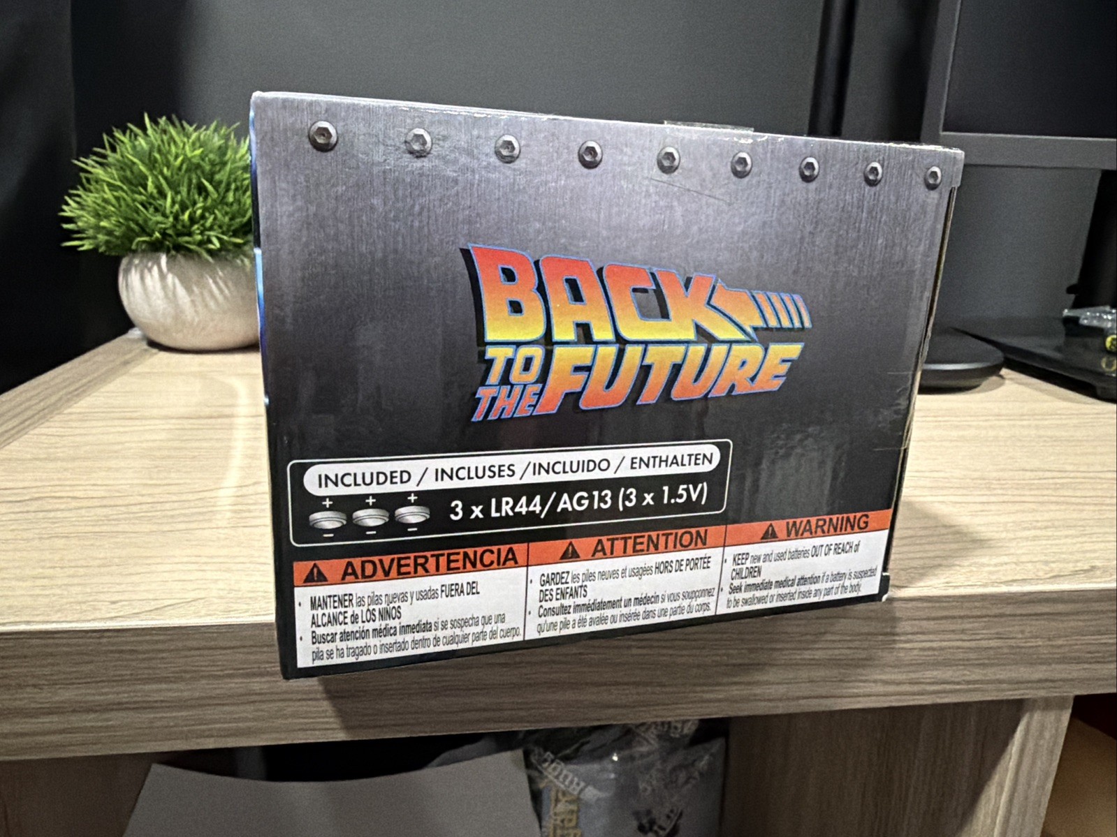 Jada Back to the Future I Classic Time Machine DeLorean light up Ships Out Fast