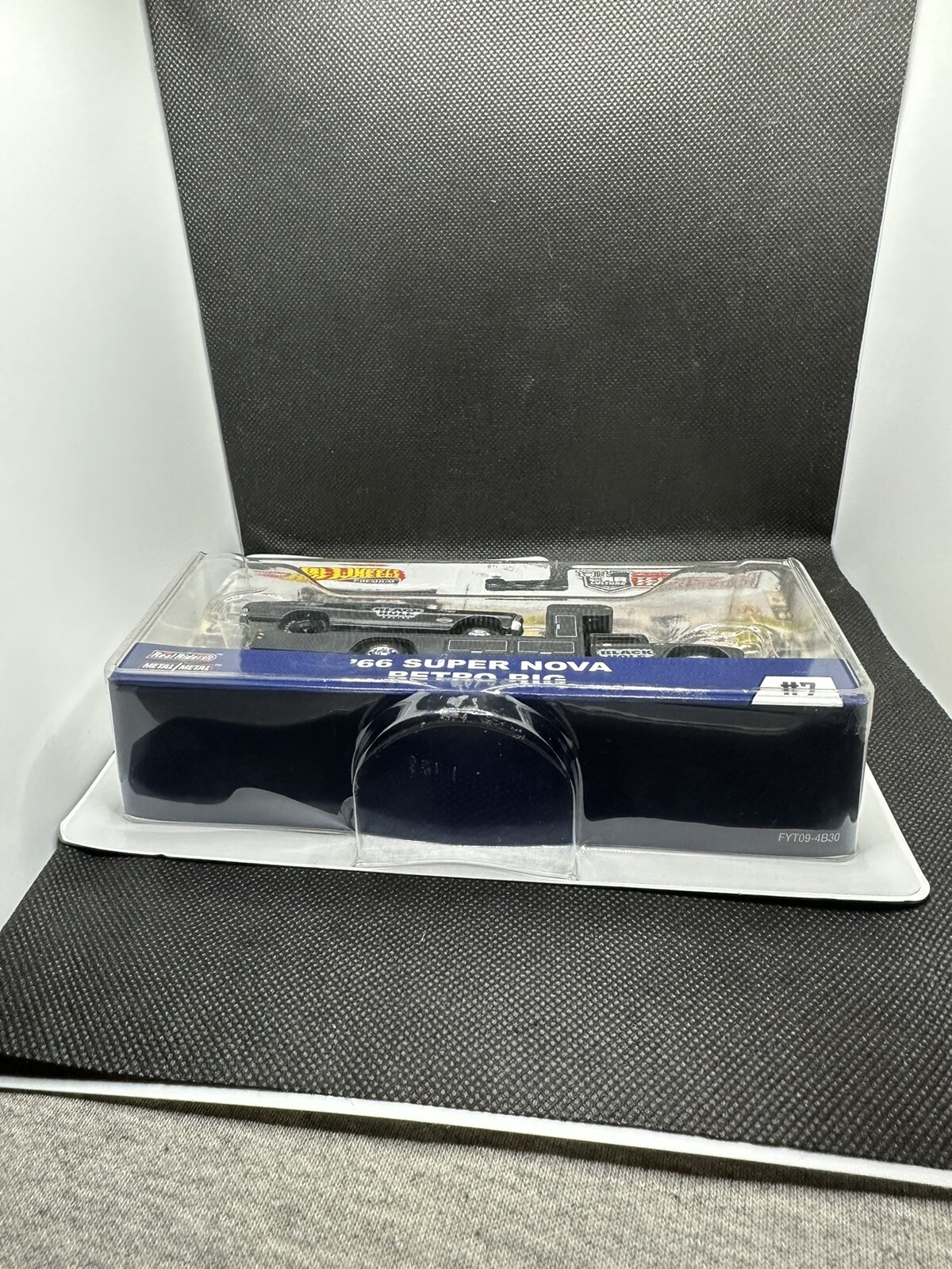 RARE Hot Wheels Premium Car Culture Team Transport ‘66 Super Nova & Retro Rig