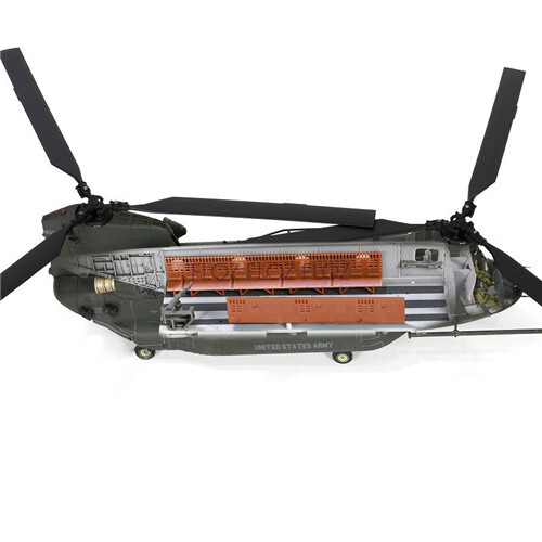 Fov1/72 US Mh-47G Chinook Special Operations Transport Helicopter finished model