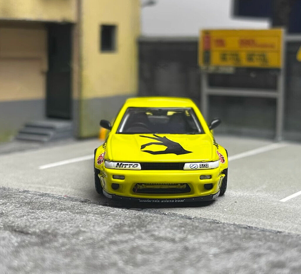 GB INNO 1:64 JDM Silvia S13 PANDEM V2 Racing Sport Model Diecast TOY
