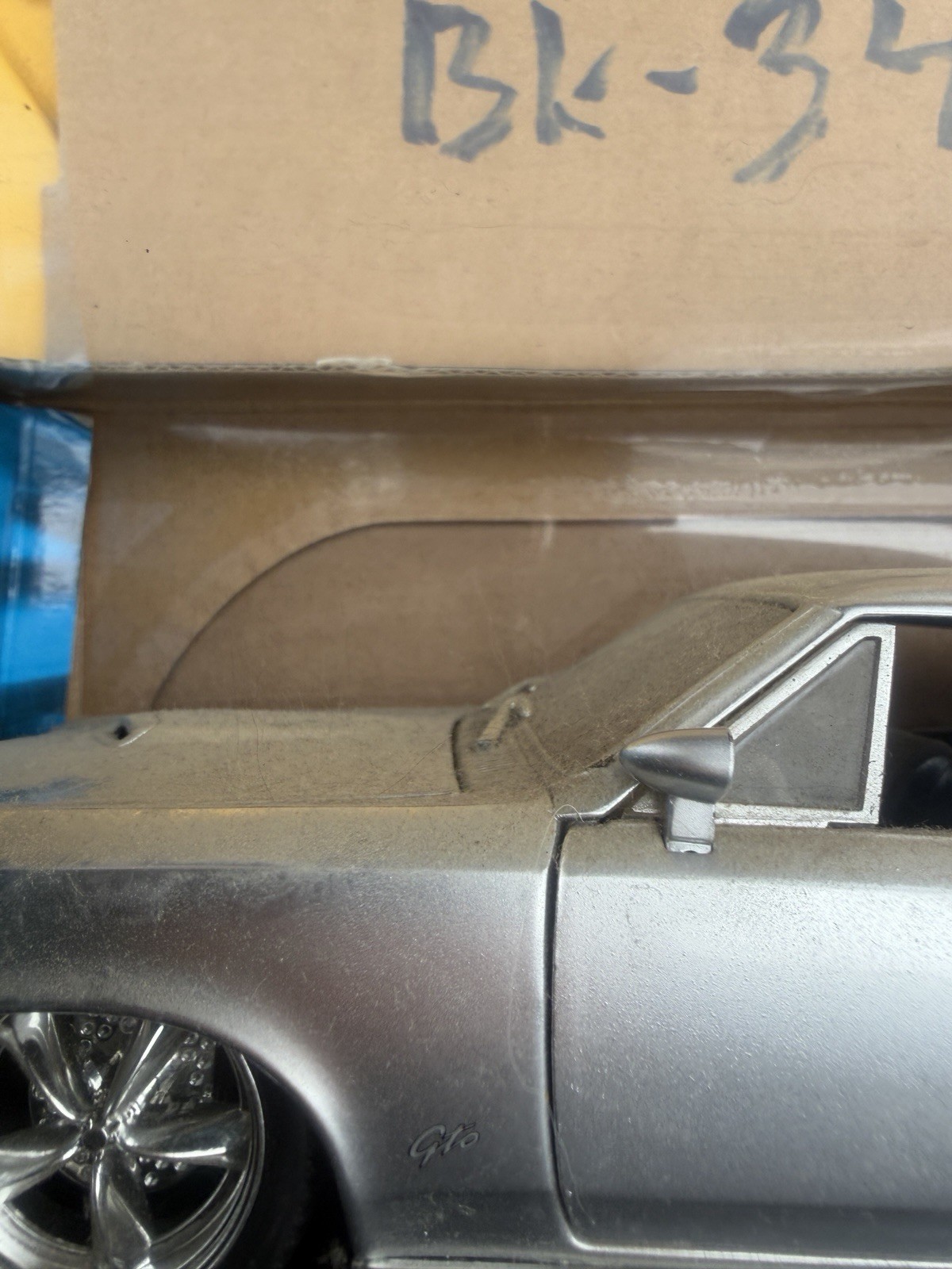 Pontiac GTO 1966 Hotwheels 100 Limited Edition 1/18 Silver West Coast