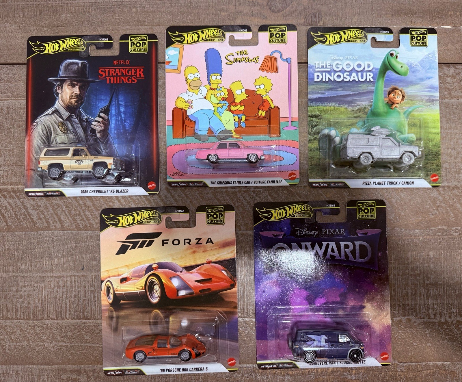 2026 Hot Wheels Pop Culture Mix 5 Complete🙌🏻 Set of 5 In Hand