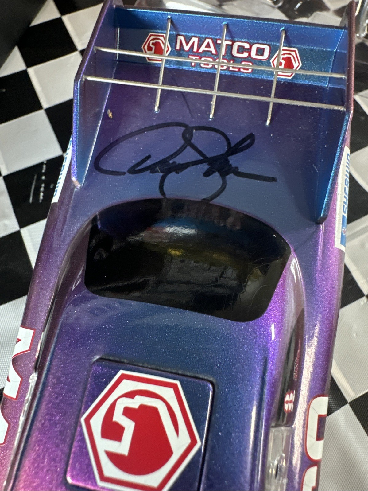 Dean Skuza 1999 Matco Tools Nitro Funny Car Autographed 1/24