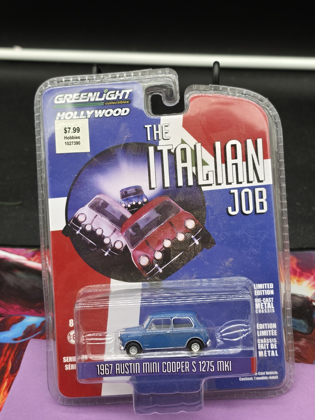 Greenlight Hollywood Series “The Italian Job (1969)” 1967 Austin Mini Cooper S 1