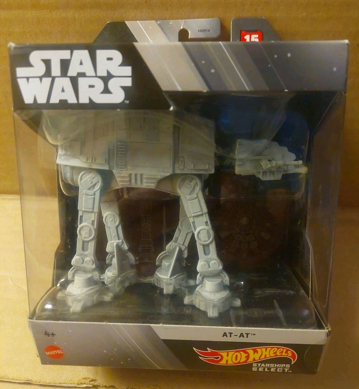 Hot Wheels Star Wars Starships Select AT-AT #15 New Die Cast HHR23 RARE