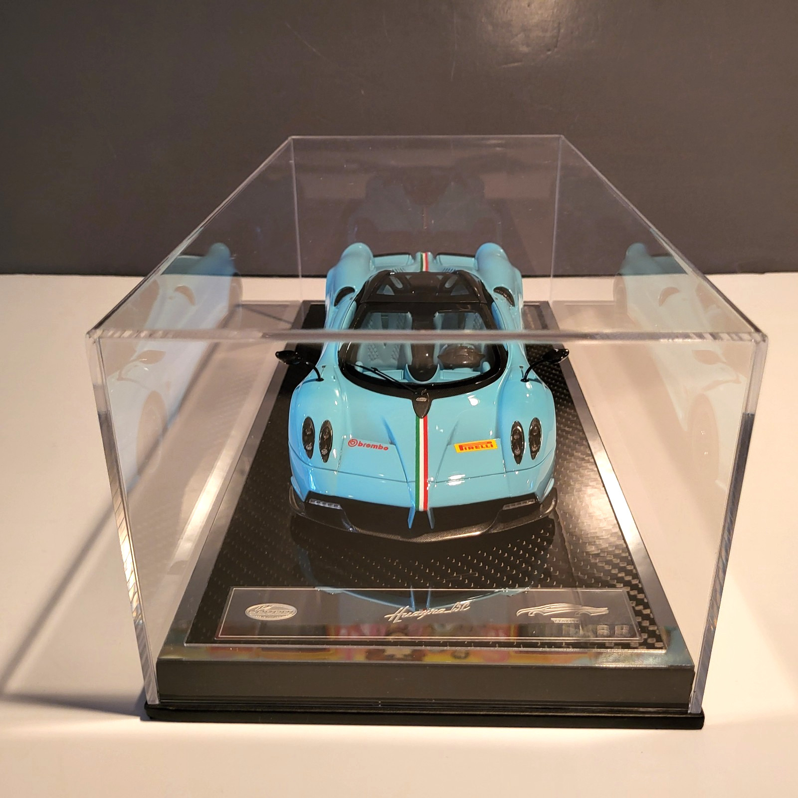 1/18 Pagani Huayra BC YY Models Carbon Base #6 of 20 (compare to BBR/Autoart)