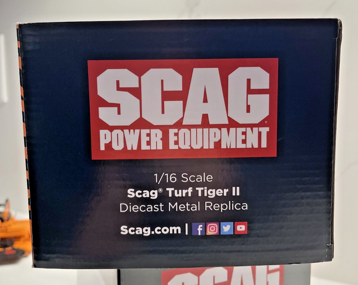 Scag Turf Tiger II Diecast Zero-Turn Lawnmower