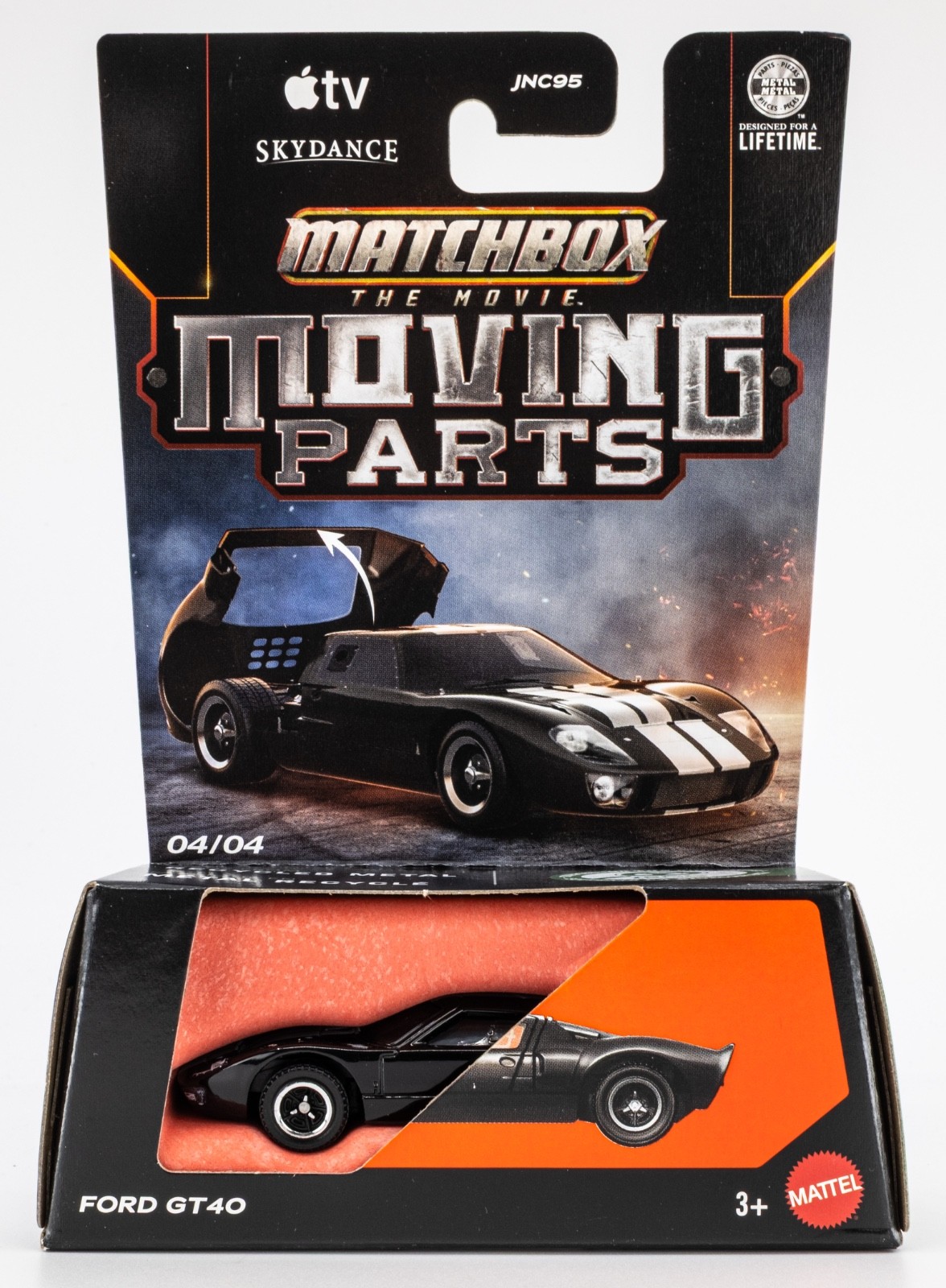 2026 Matchbox The Movie | Moving Parts #04 Ford GT40 BLACK | FSC