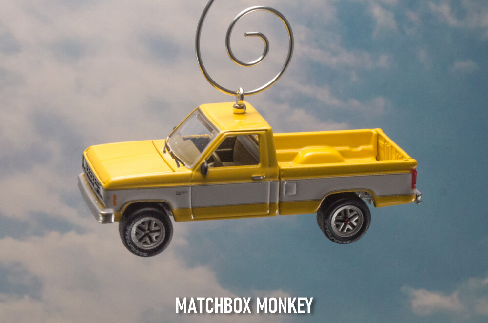 1983 Ford Ranger XL Pickup Truck Custom Christmas Tree Ornament 4X4 RARE Adorno
