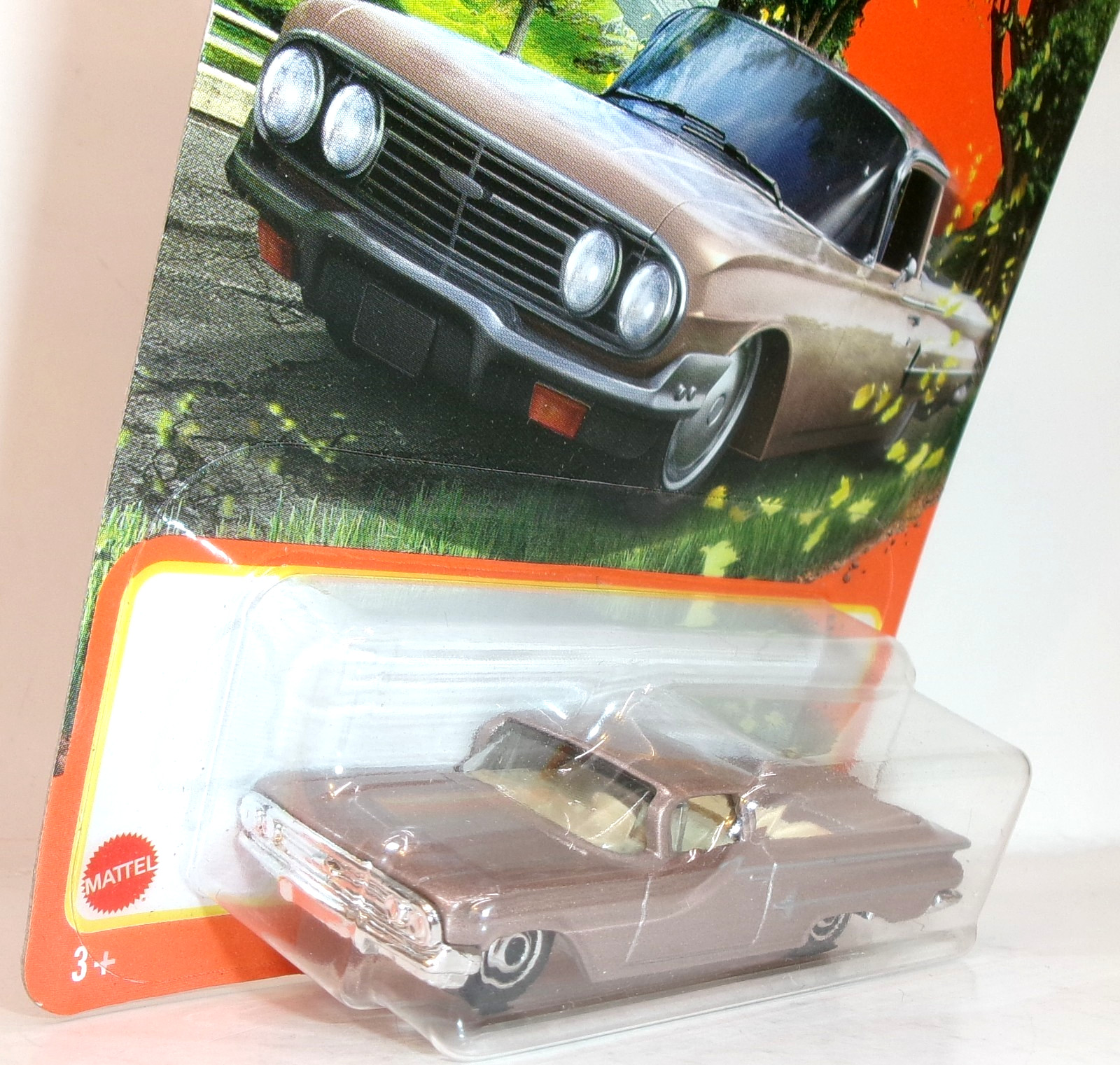 2022 MATCHBOX 1:64 MBX HIGHWAY 33/100 PINK (MAUVE) 1960 CHEVY EL CAMINO