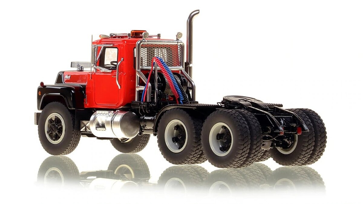 Fire Replicas 103-2 1:50 Mack RD688 SX 1987 Tandem Axle Tractor – Red/Black