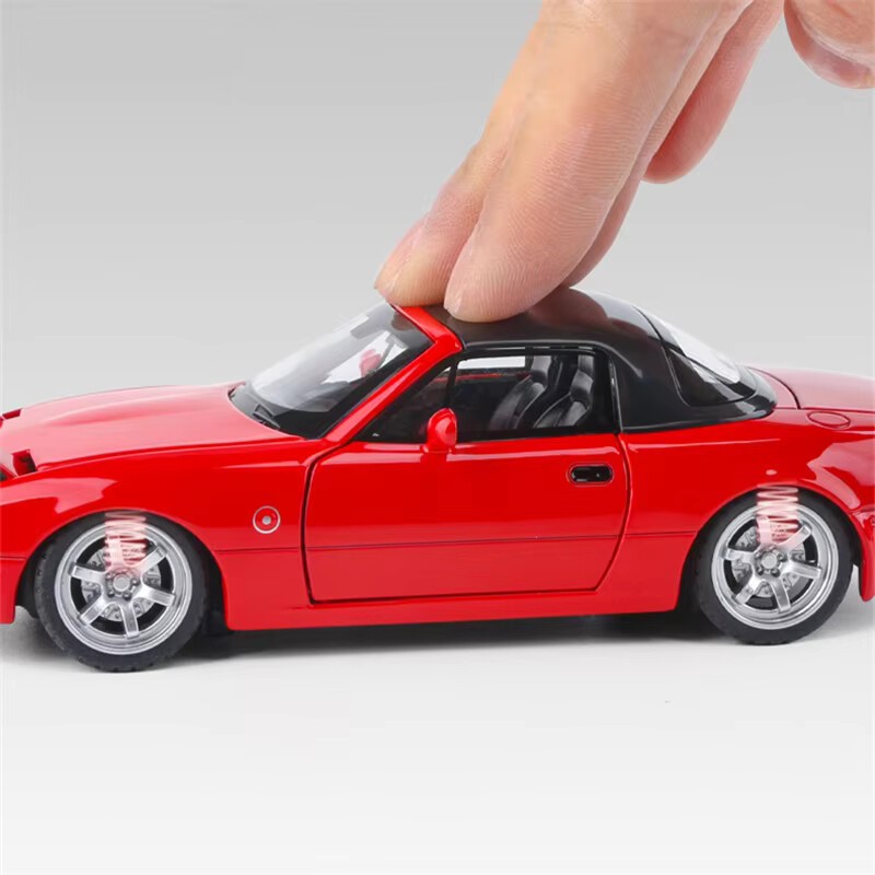 1:32 Scale Mazda Miata MX-5 Alloy Sports Model Diecast Car With Sound And Light