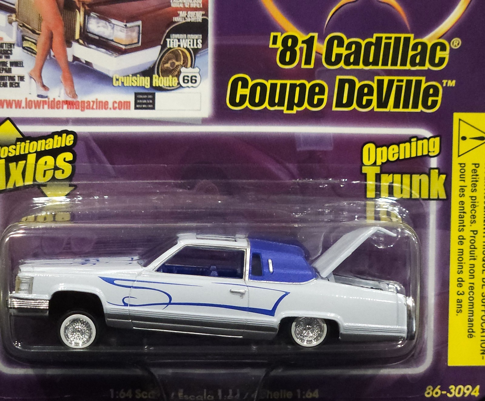 Revell 81 1981 Cadillac Coupe Deville Lowrider Magazine Detailed Collectible Car
