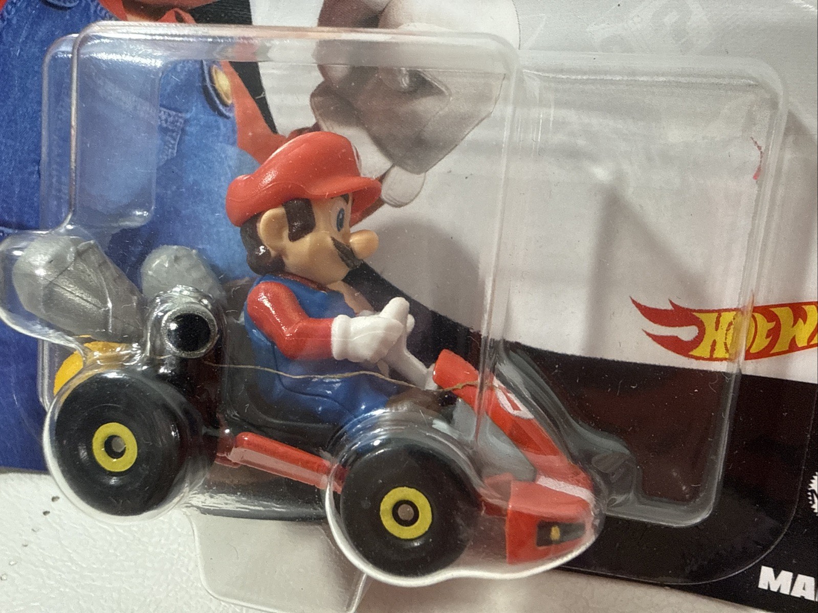 Hot Wheels Premium Super Mario Bros. Movie Mario Kart/Plumber Van 2pcs Lot