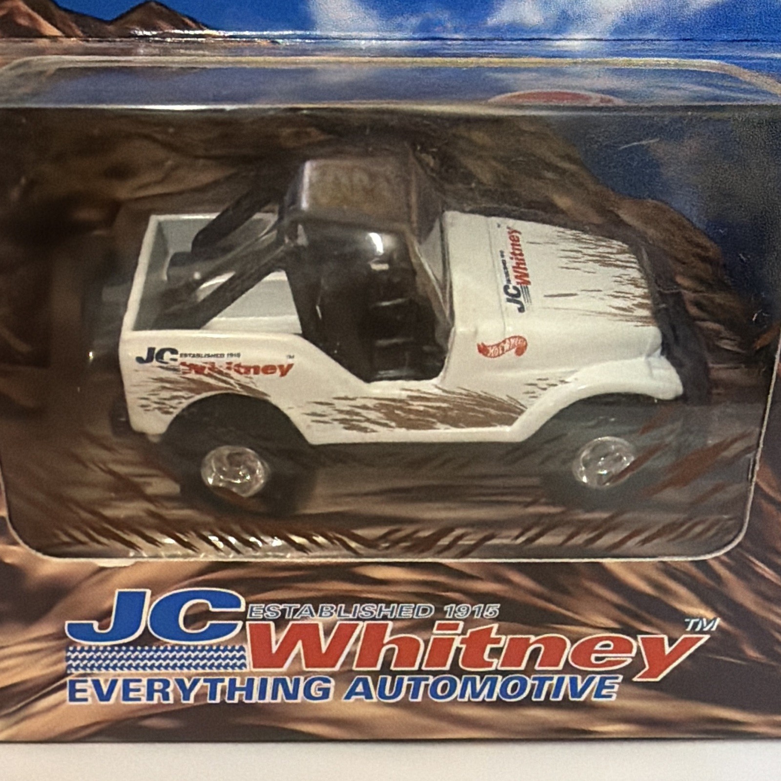 Hot Wheels JC Whitney Jeep CJ-7 1998 Jeep Trailbuster Special Edition ORRR wheel