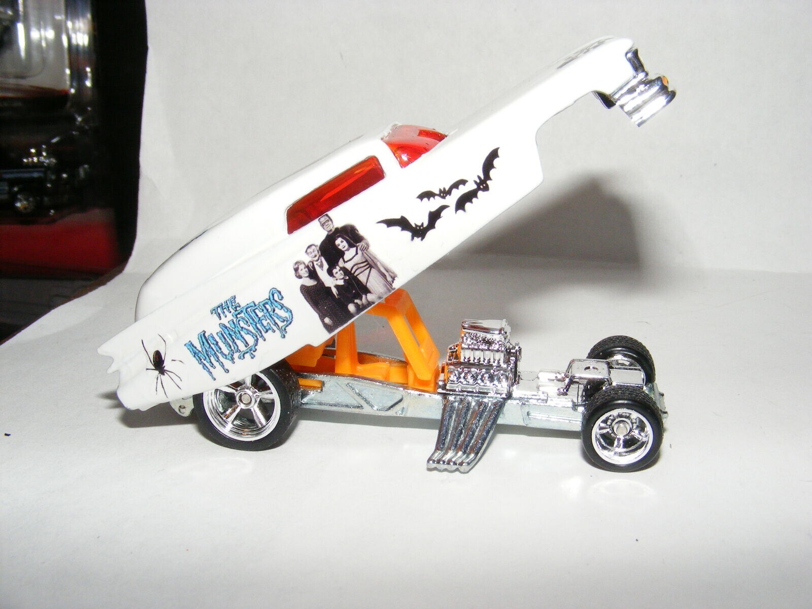 MUNSTERS 1:64, 1:43, 1:32 or 1:24 scale WATER-SLIDE DECALS HOT WHEELS MODEL CAR