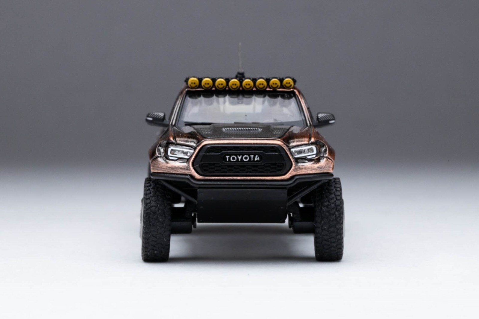 GCD 1:64 Toyota Tacoma Pre-Runner Brushed Bronze Color – US Exclusive