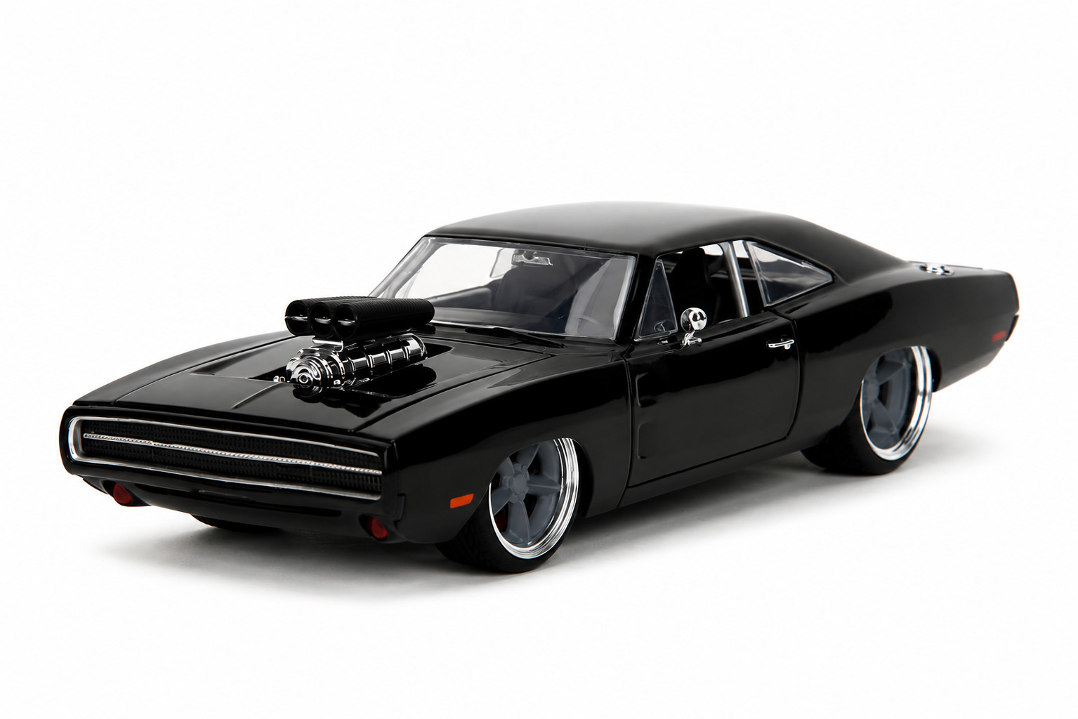 1970 DODGE CHARGER R/T BLACK “FAST X” (2023) 1/24 DIECAST MODEL CAR JADA 34918