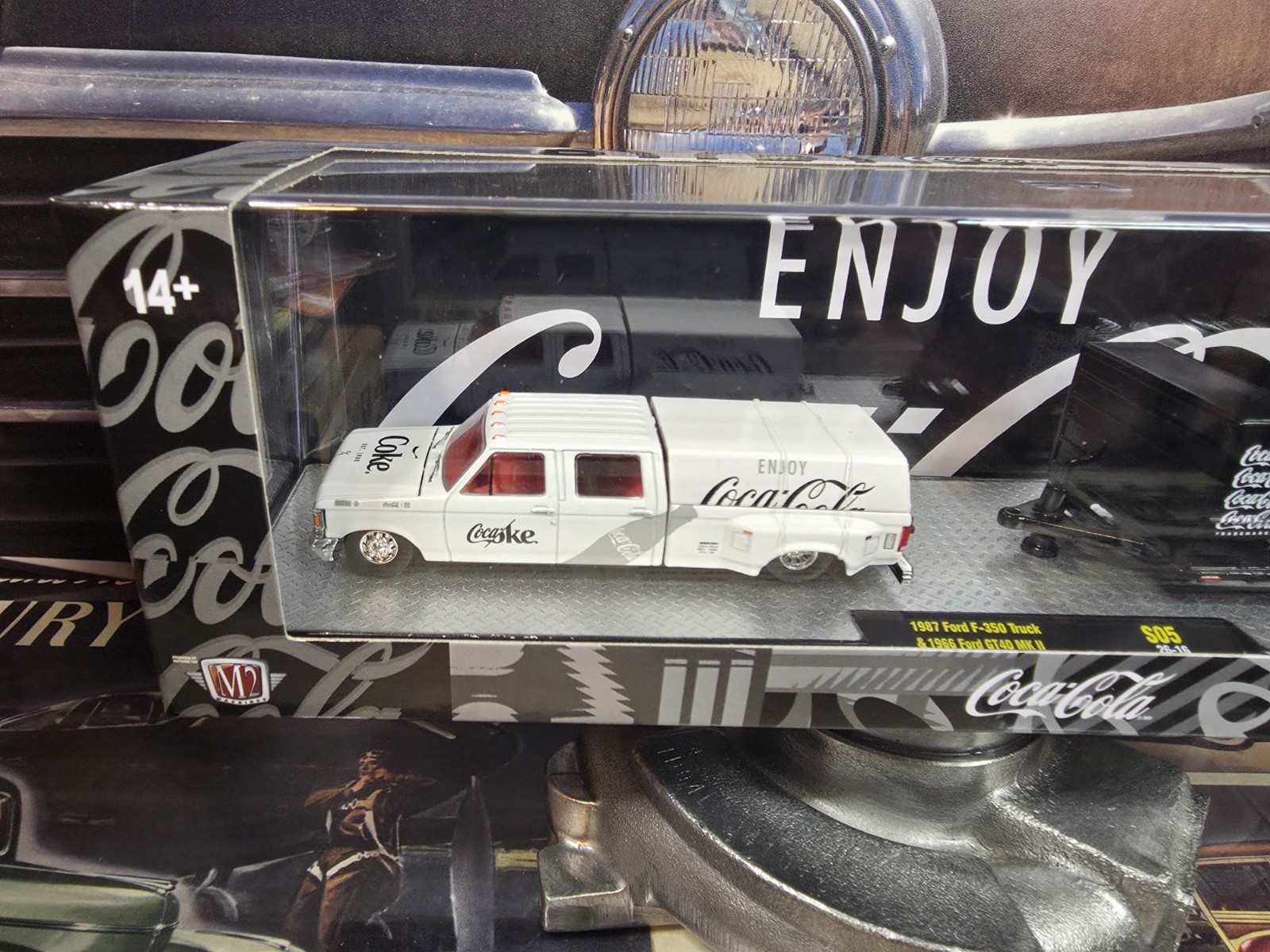 AUTO HAULERS “COCA-COLA” RELEASE S05, 3 PC SET 1/64 DIECAST MODELS M2 56000-S05