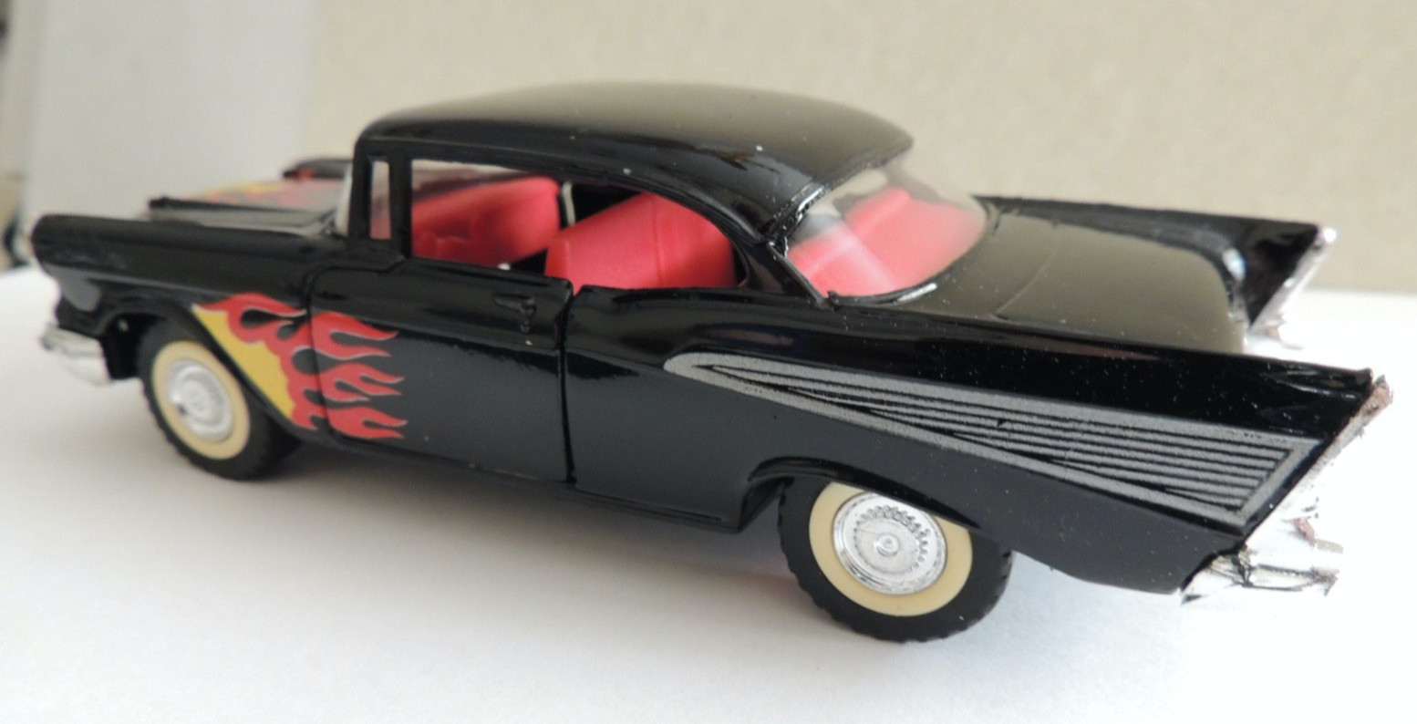 Vintage 1980 Majorette Legends Series 1957 Chevy Bel Air No. 2401**Mint in Box!