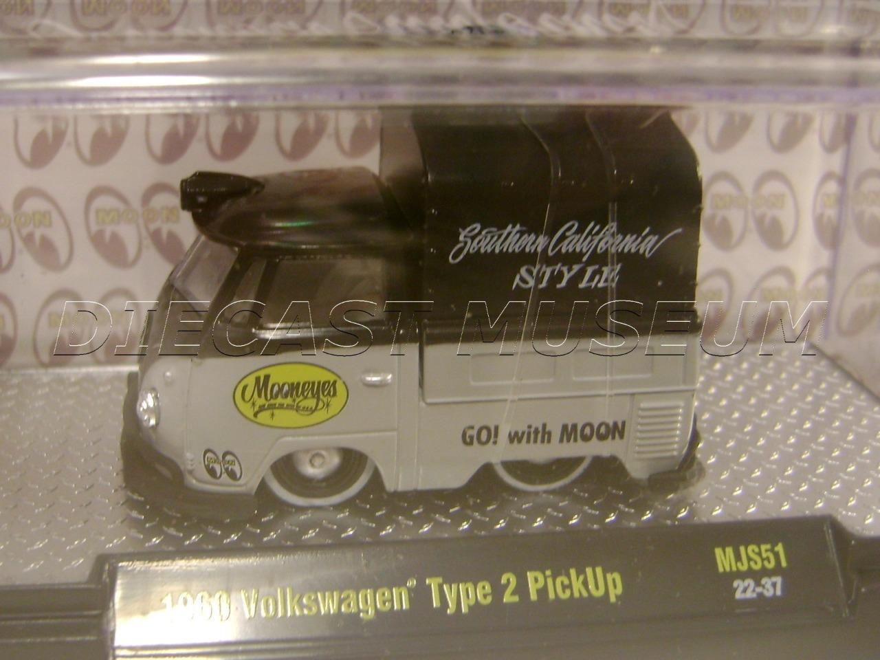 1960 ’60 VW TYPE 2 SHORT PICKUP TRUCK MOONEYES CALIFORNIA MIJO M2 MACHINES 2022