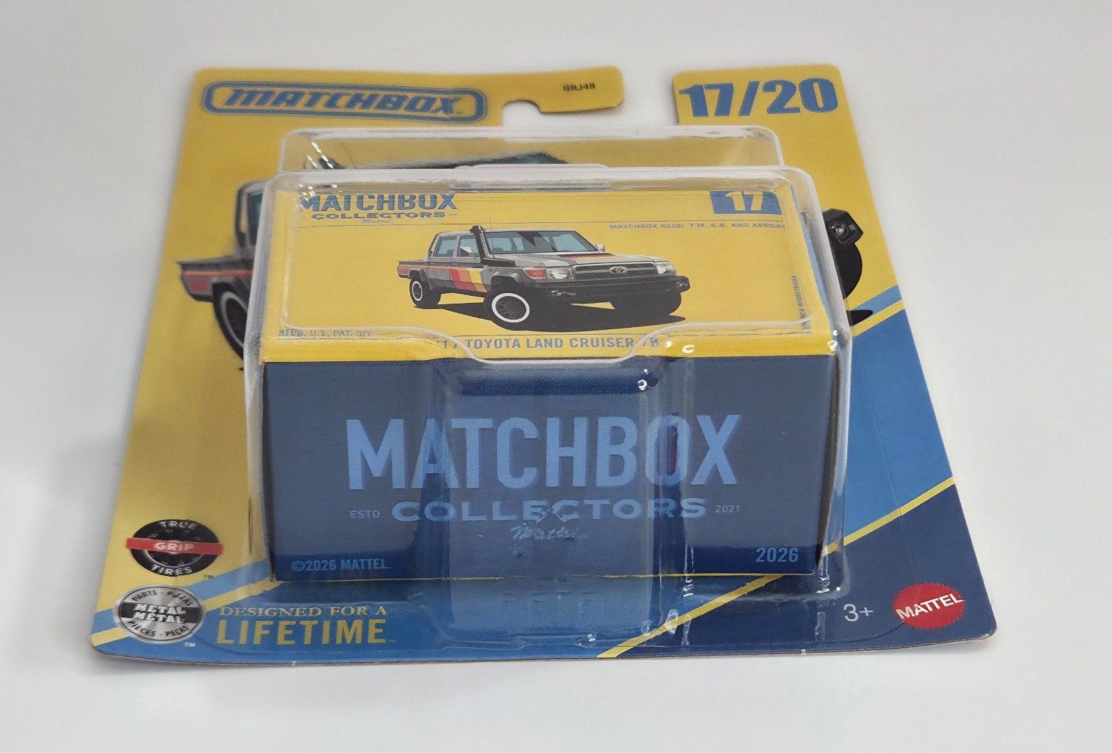 ’17 Toyota Land Cruiser 78 17/20 COLLECTORS SERIES Matchbox 2026 JJW10 silver