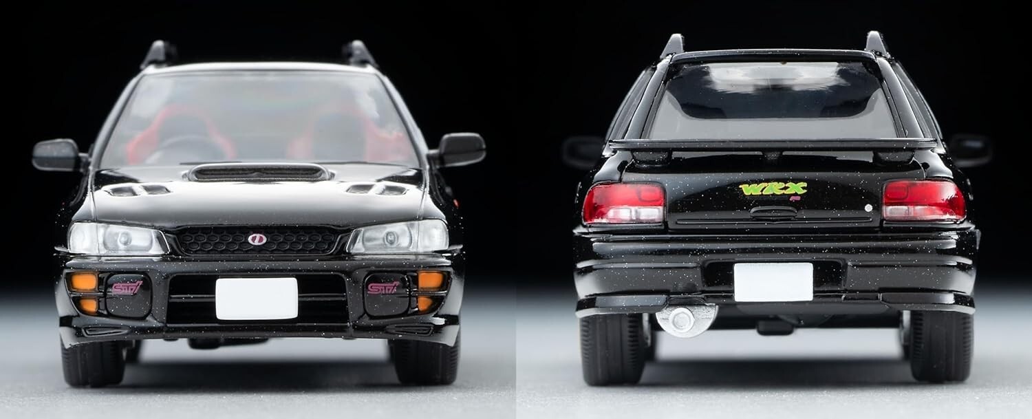 Tomica Vintage Subaru Impreza Pure Sport Wagon WRX STi Ver.V Model 1/64 LV-N281d