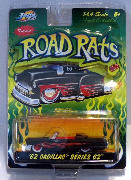 1/64 Jada “Road Rats” 1962 Cadillac Series 62!