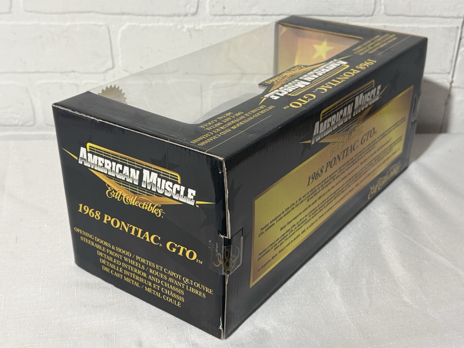 1/18 Ertl 1968 Pontiac GTO Raw Unpainted CHASE 1 of 1000 Factory Sealed Box