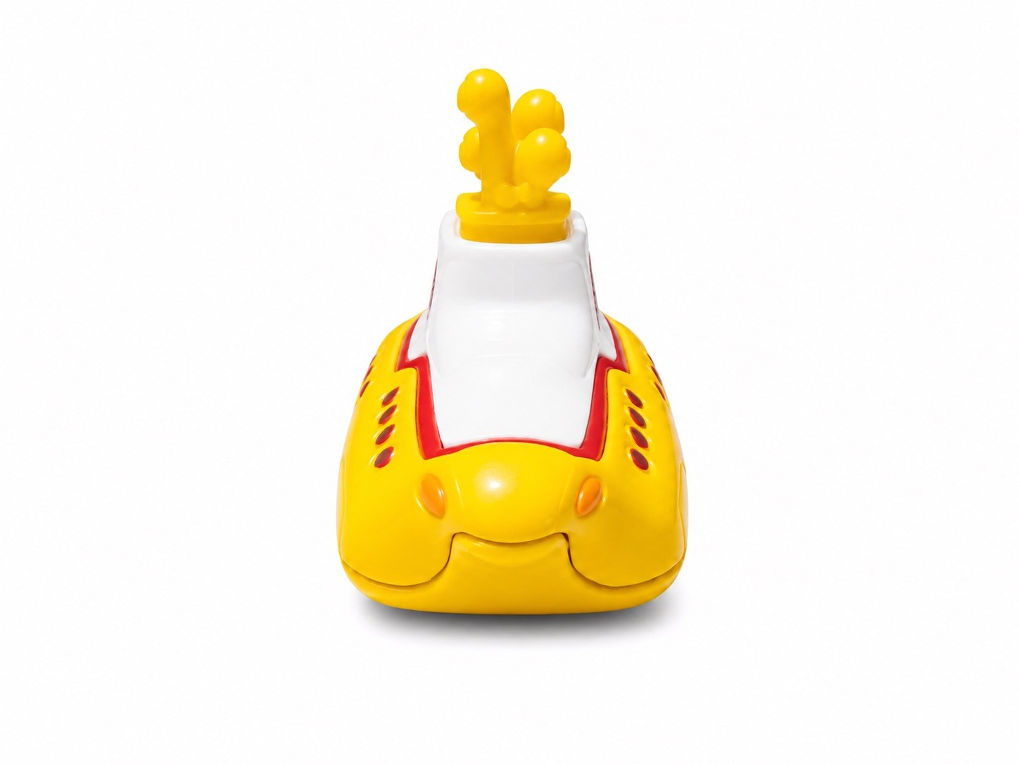 Hot Wheels Yellow Submarine Beatles Mattel Rolling Toy 2015 Yellow Plastic