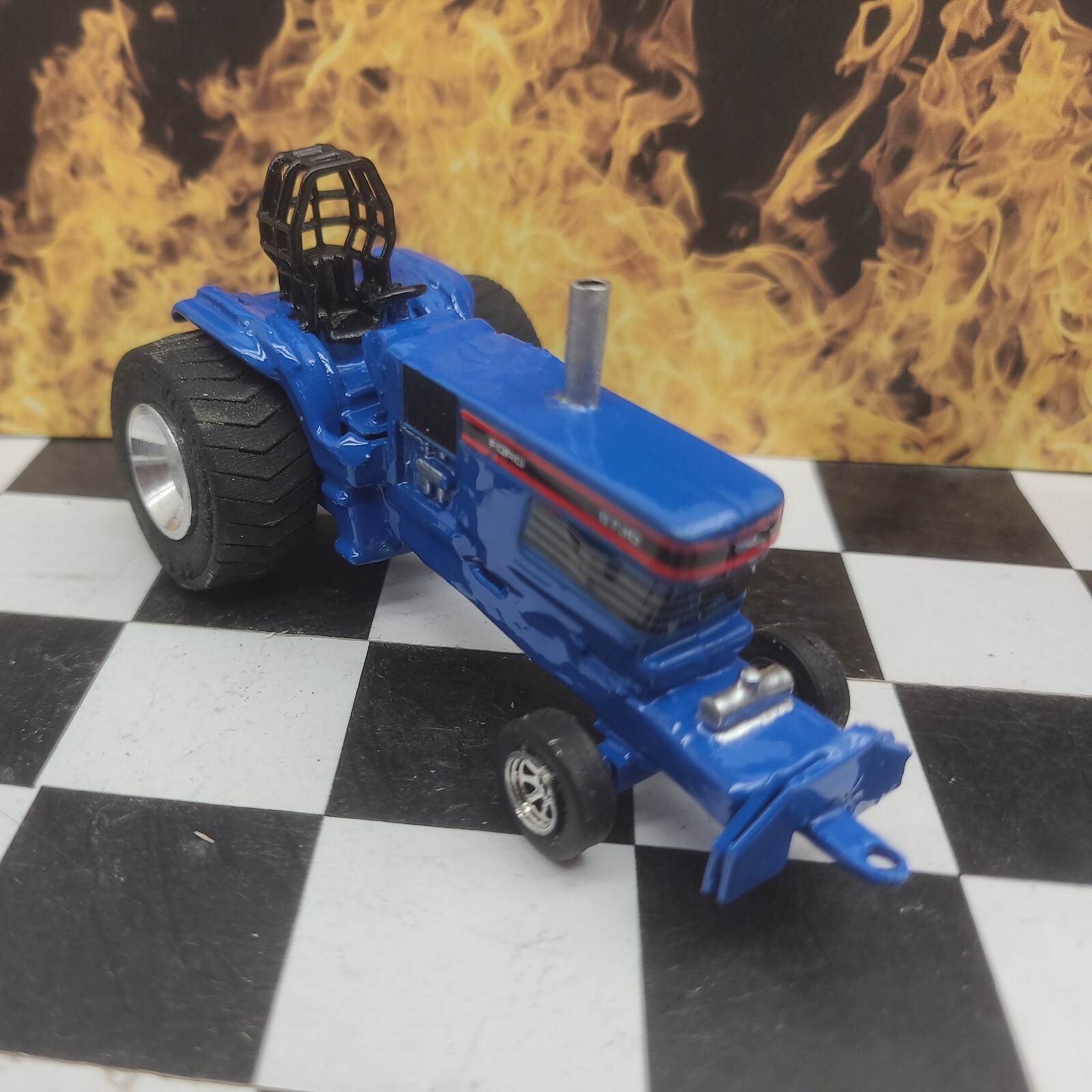 Custom Built FORD 8730 1:64 TRACTOR Pro Stock PULLER HOT ROD PULLING pull ERTL
