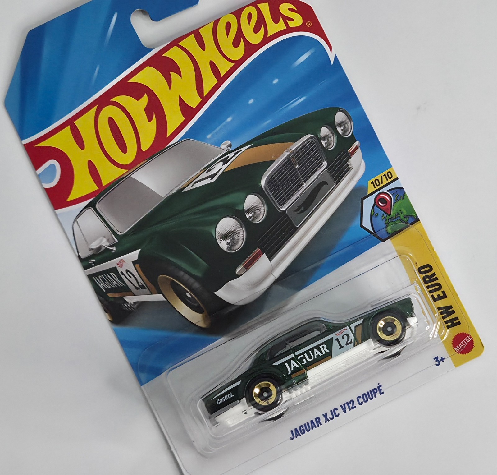 Jaguar XJC V12 COUPE 205/250 JJK22 Hot Wheels 2026 HW Euro 10/10 green
