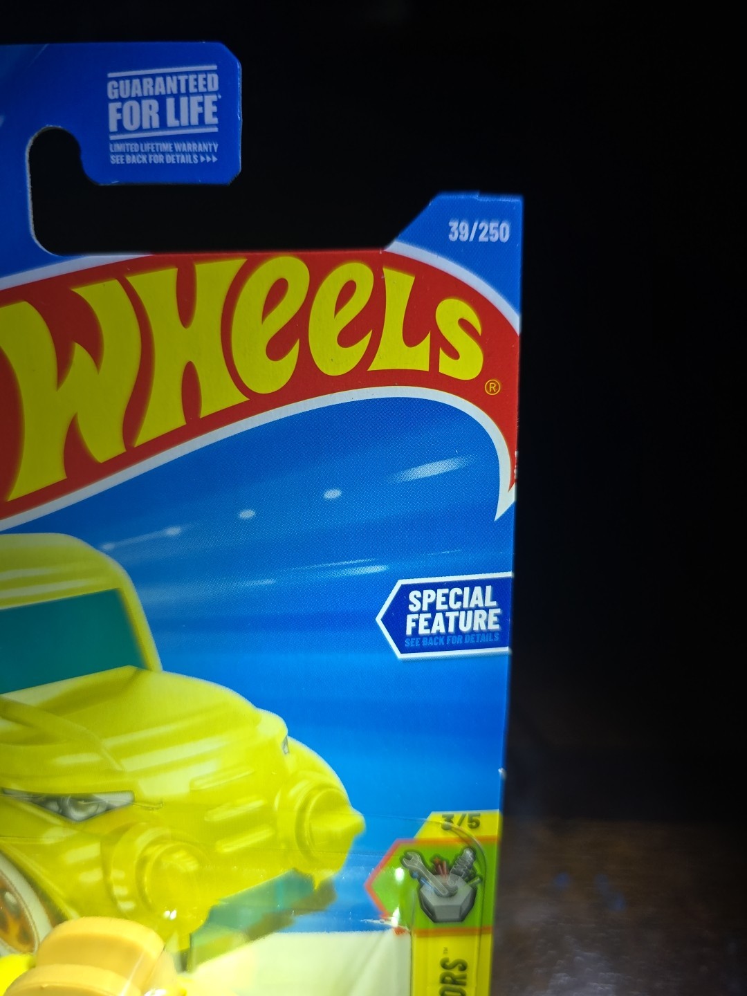 🔥 Hot Wheels “Roller Toaster” Experimotors #3/5 JJJ10-N9COB Yellow 🔥 Fast Ship