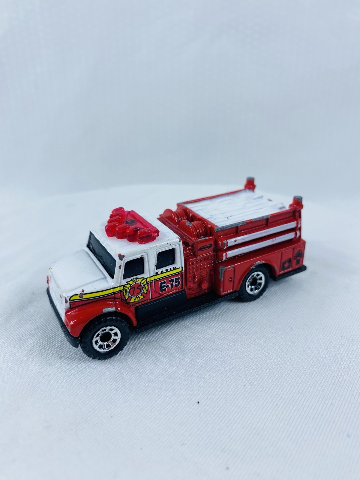 Lot of 8 Matchbox DieCast 1/64 Police, Fire, Rescue Trucks