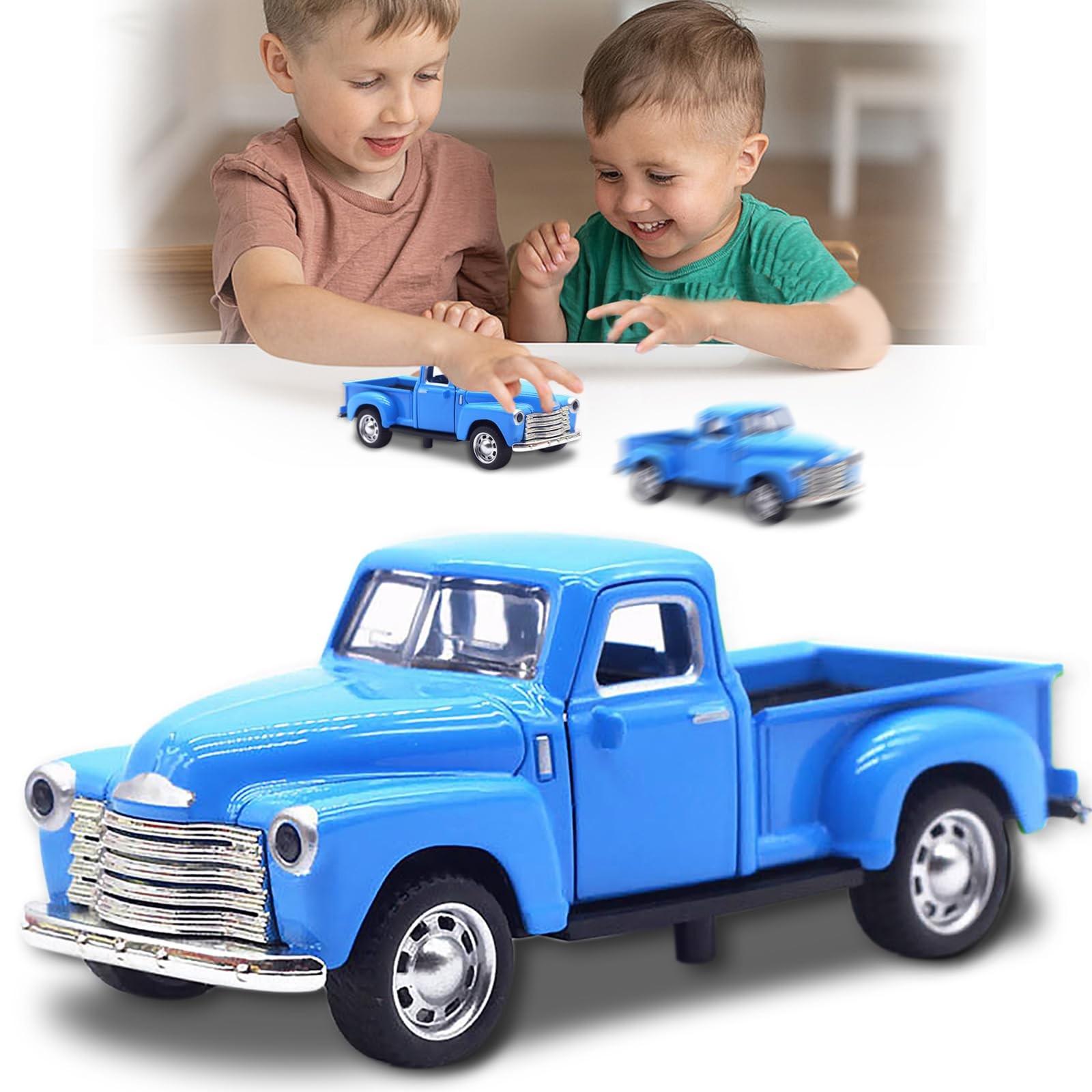 Little Blue Truck Toy for Toddlers Boys Girls