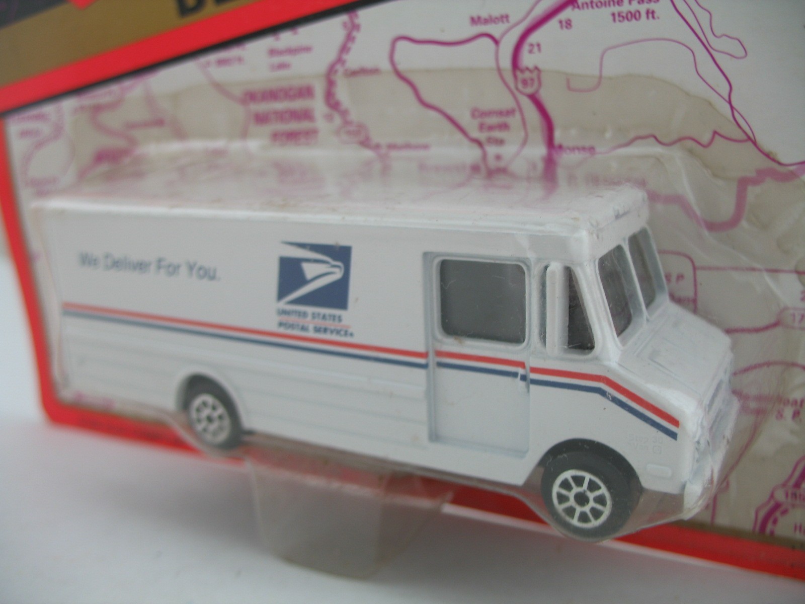 Road Champs Model 5900: USPS United States Postal Service Van Truck, MOC