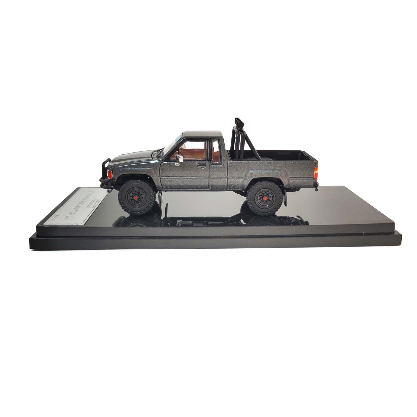 1:64 Scale Toyota Hilux Gray Diecast Model Car Collection Gift Children Toy