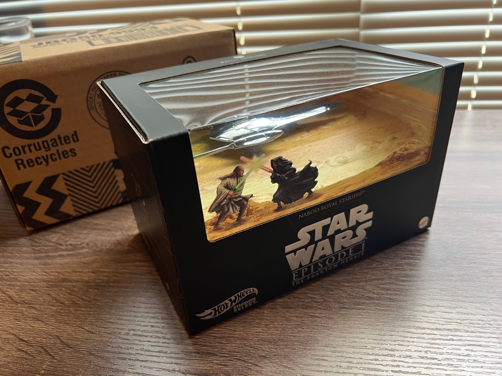 2024 Exclusive Mattel Hot Wheels Star Wars Naboo Royal Starship – Brand New
